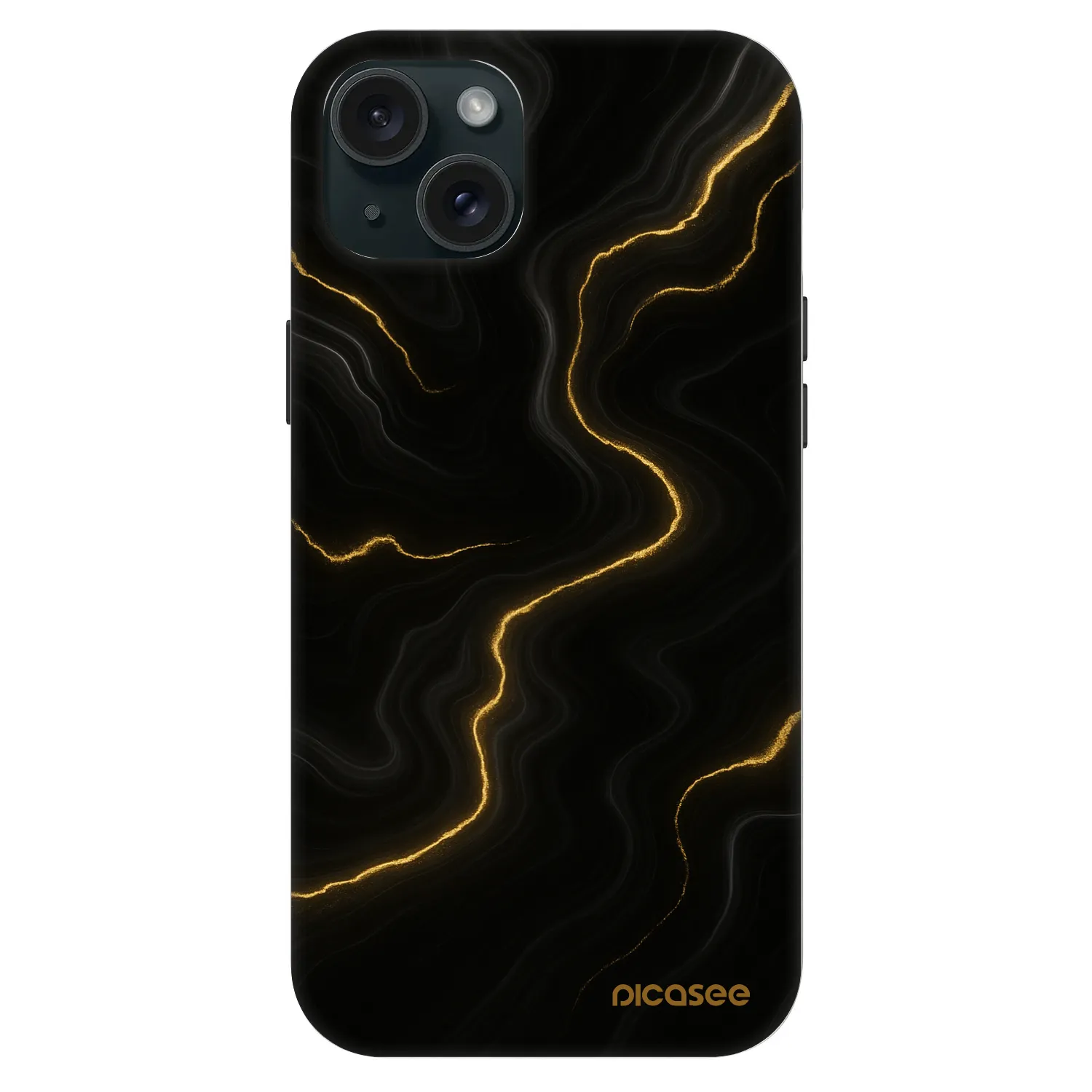 Picasee Fashion Case MagSafe za Apple iPhone 15 Plus - Thunder