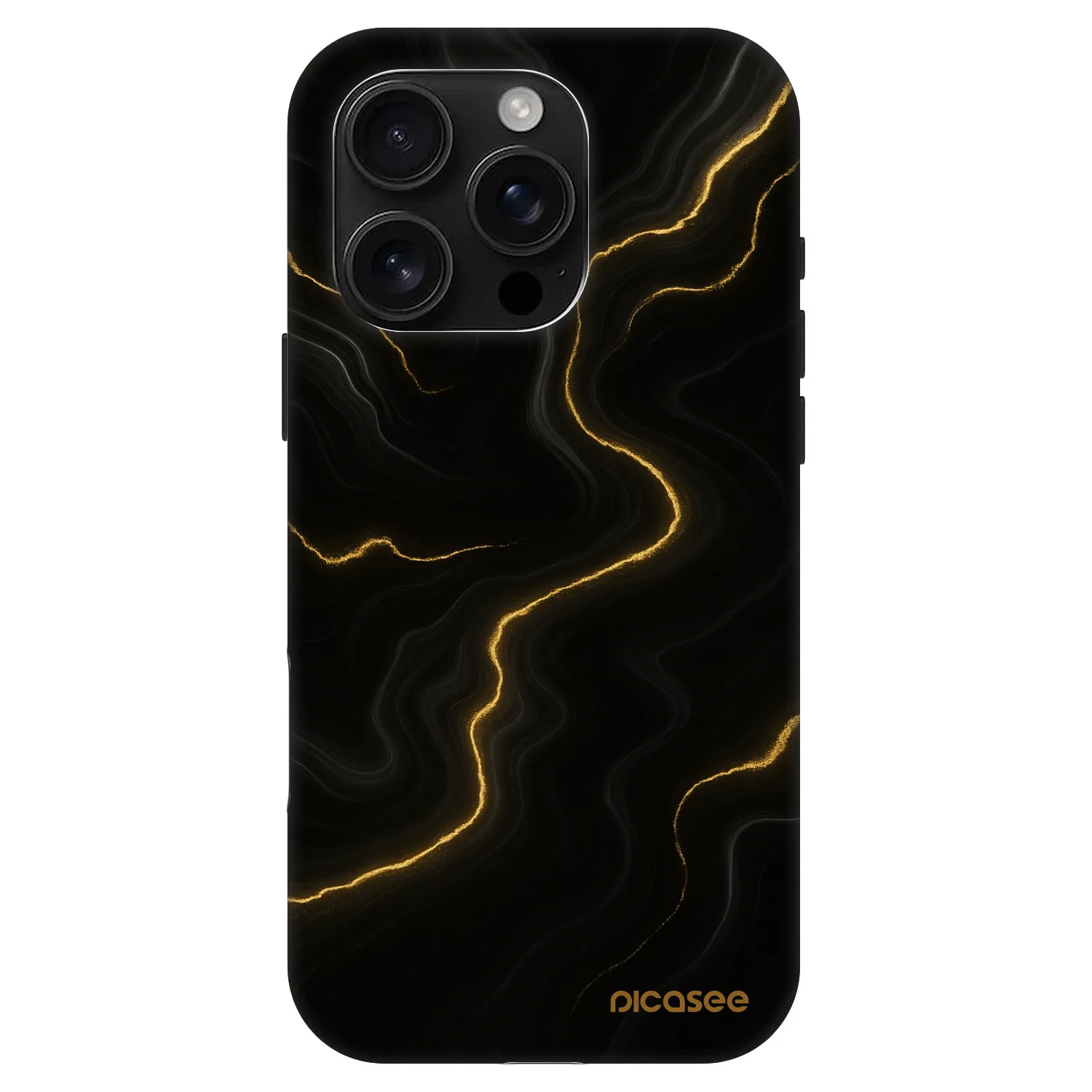 Picasee Fashion Case MagSafe za Apple iPhone 16 Pro - Thunder