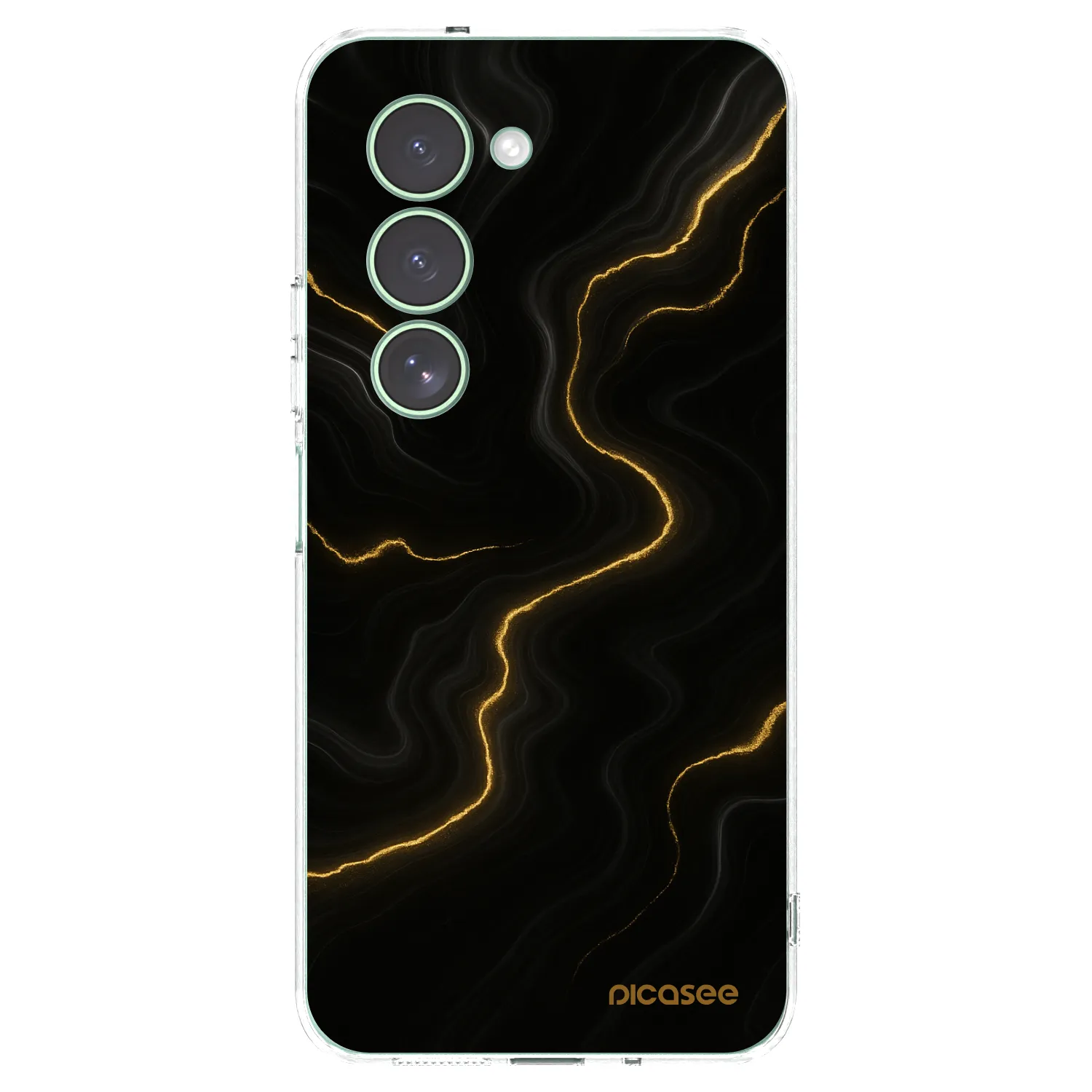 Picasee silikonska prozirna maskica za Xiaomi Redmi 15 5G - Thunder