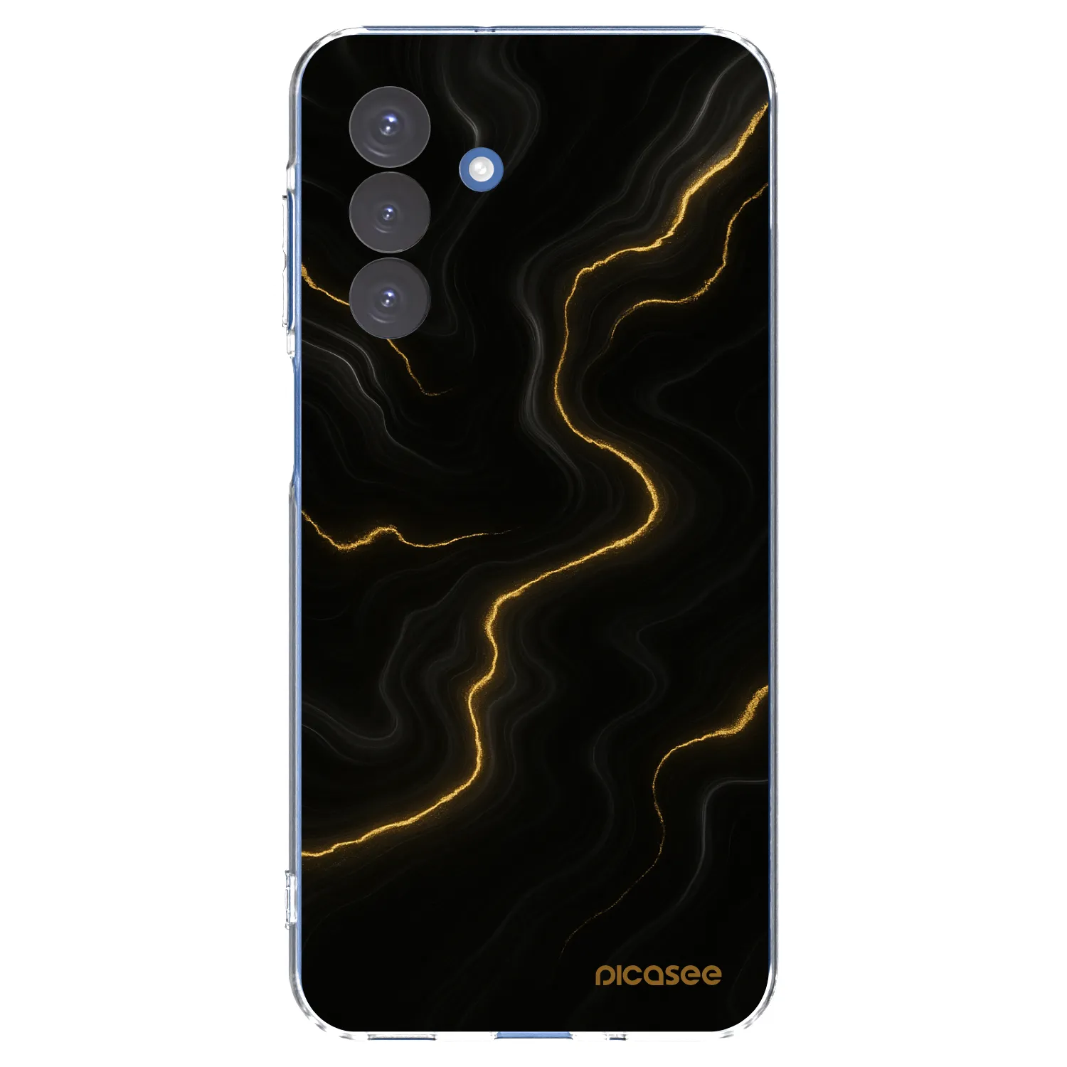 Picasee silikonska prozirna maskica za Samsung Galaxy A17 5G - Thunder