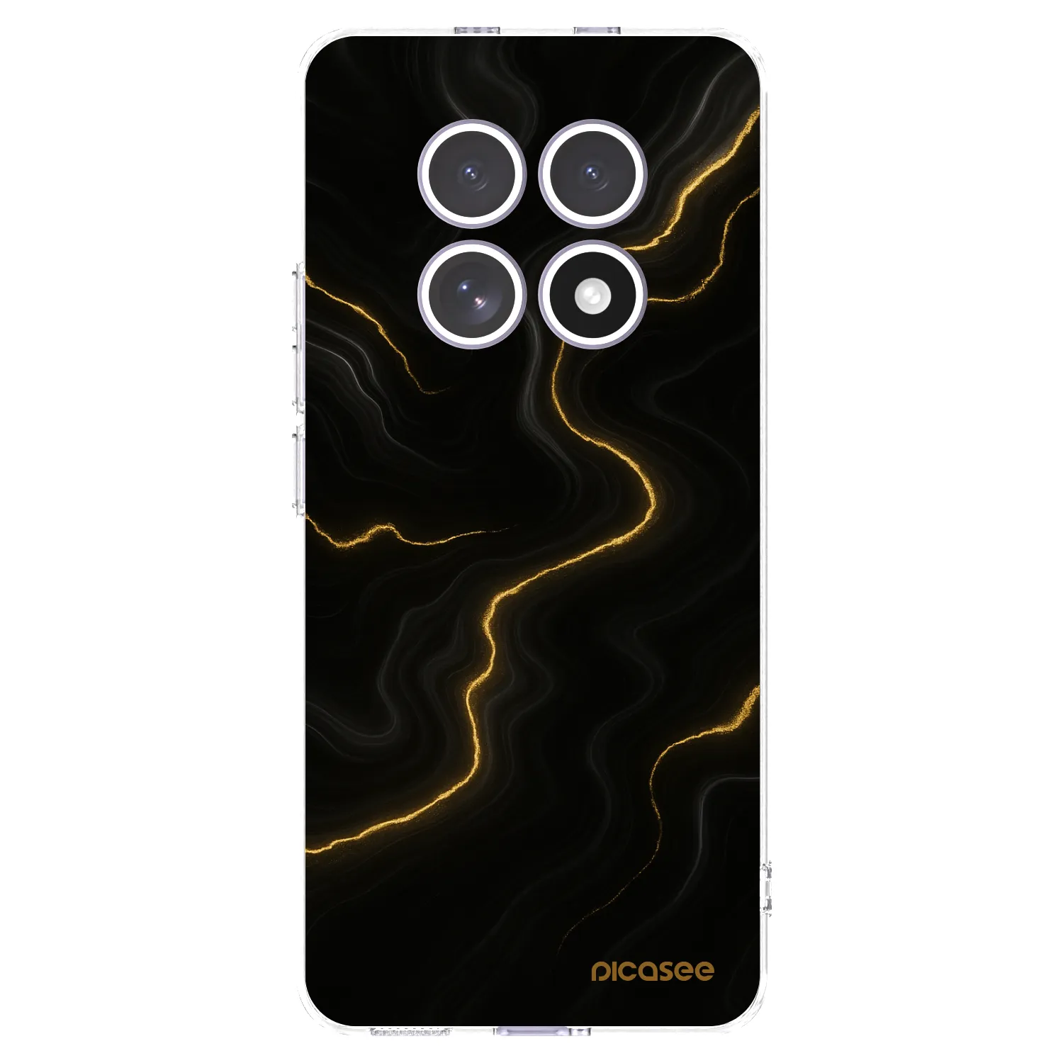 Picasee silikonska prozirna maskica za Xiaomi Redmi Note 15 - Thunder