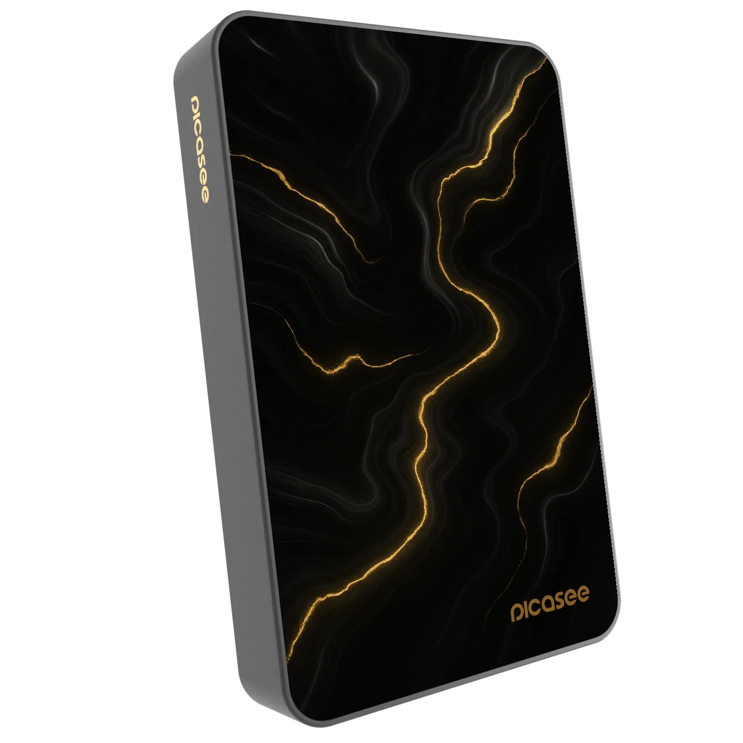 Picasee Prijenosni punjač s MagSafe 10 000 mAh Sivo - Thunder