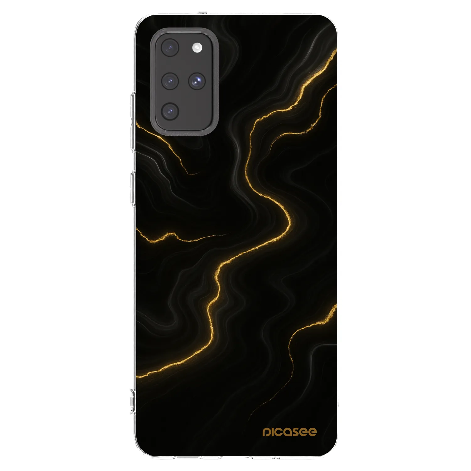 Picasee silikonska prozirna maskica za Samsung Galaxy S20+ G985F - Thunder