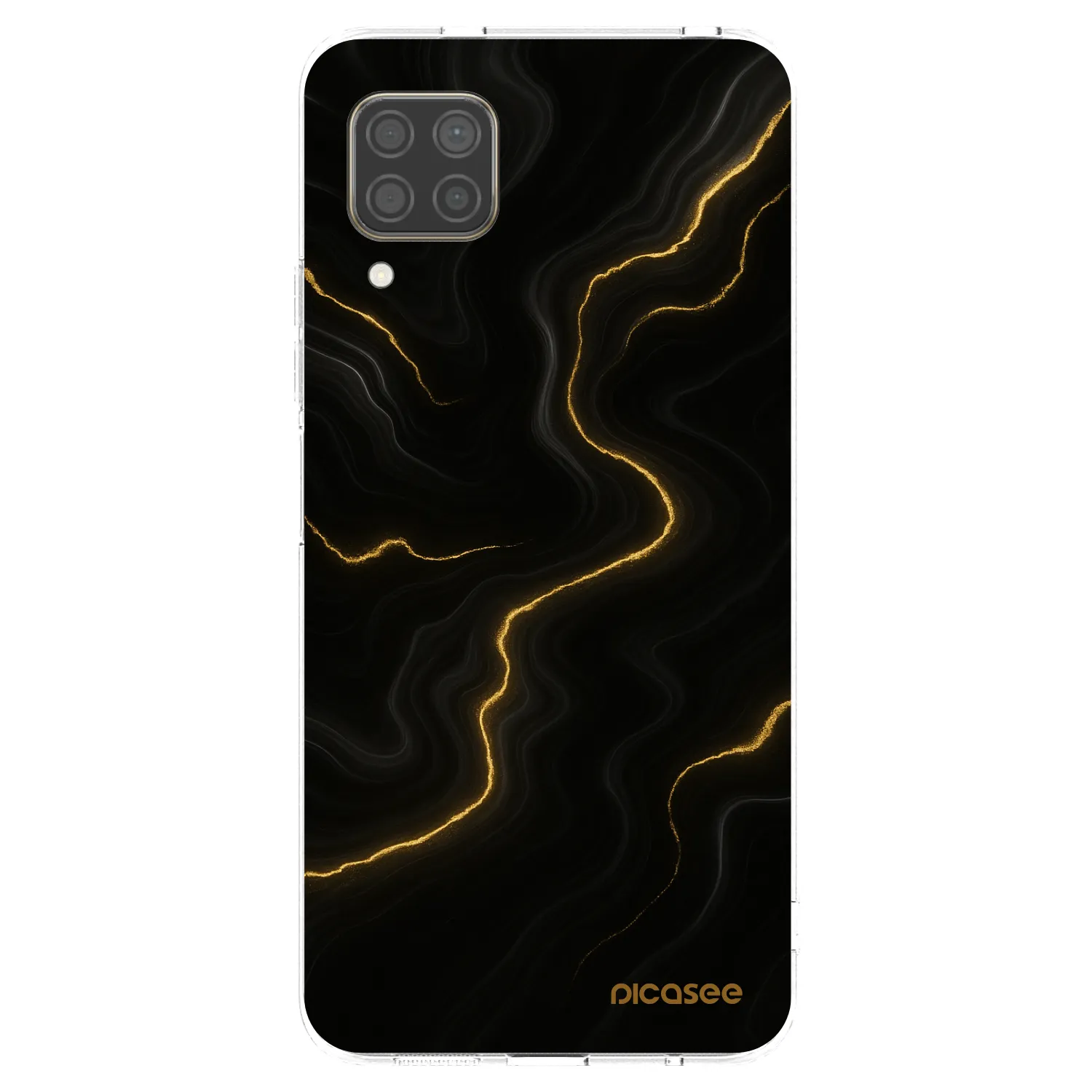 Picasee silikonska prozirna maskica za Huawei P40 Lite - Thunder