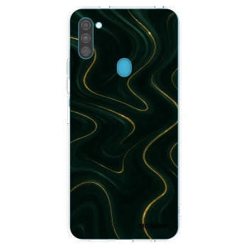 Picasee silikonska prozirna maskica za Samsung Galaxy M11 - Vawes