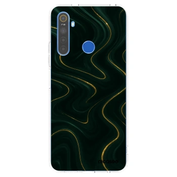 Picasee silikonska prozirna maskica za Realme 5 - Vawes