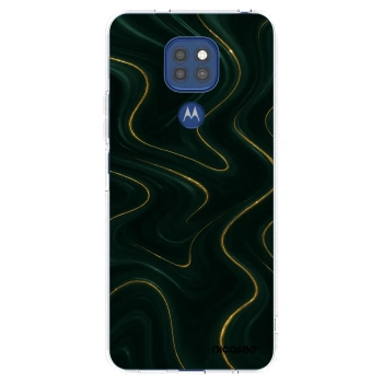 Picasee silikonska prozirna maskica za Motorola Moto G9 Play - Vawes