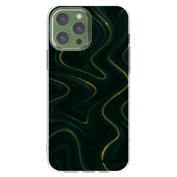 Picasee silikonska prozirna maskica za Apple iPhone 13 Pro Max - Vawes