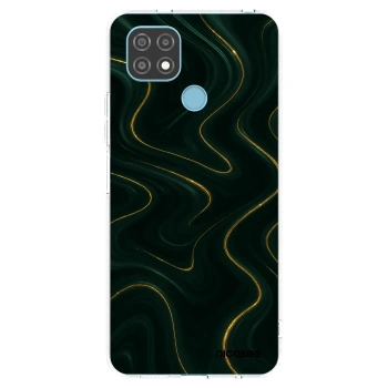 Picasee silikonska prozirna maskica za Realme C21 - Vawes