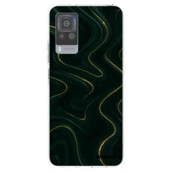 Picasee silikonska prozirna maskica za Vivo X60 Pro 5G - Vawes