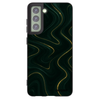 Picasee crna silikonska maskica za Samsung Galaxy S21 FE 5G - Vawes