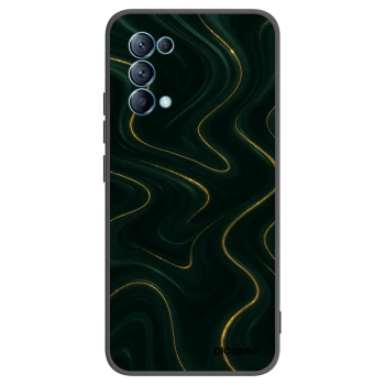 Picasee crna silikonska maskica za OPPO Reno 5 5G - Vawes