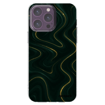 Picasee silikonska prozirna maskica za Apple iPhone 14 Pro Max - Vawes