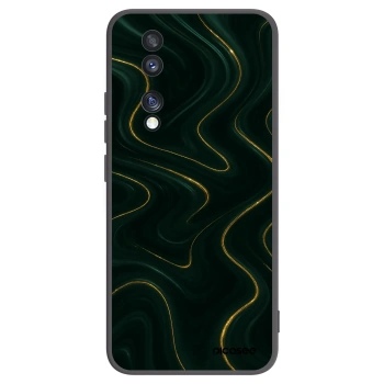 Picasee crna silikonska maskica za Honor 70 - Vawes