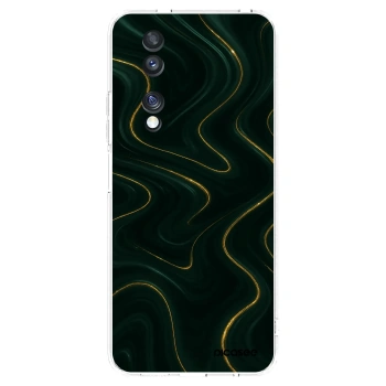 Picasee silikonska prozirna maskica za Honor 70 - Vawes