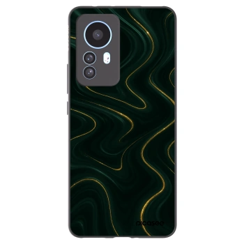 Picasee crna silikonska maskica za Xiaomi 12T Pro - Vawes