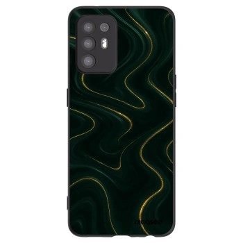 Picasee crna silikonska maskica za OPPO A94 5G - Vawes