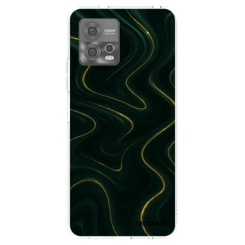 Picasee silikonska prozirna maskica za Motorola Moto G72 - Vawes