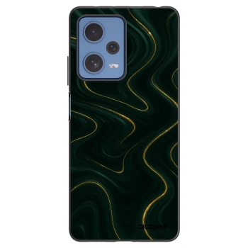 Picasee crna silikonska maskica za Xiaomi Redmi Note 12 Pro 5G - Vawes