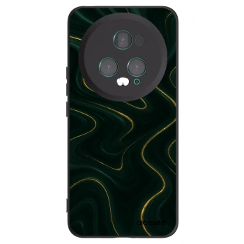 Picasee crna silikonska maskica za Honor Magic5 Pro - Vawes