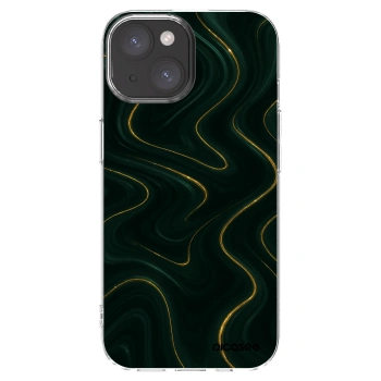 Picasee silikonska prozirna maskica za Apple iPhone 15 - Vawes