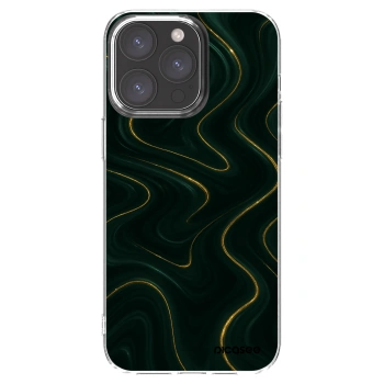 Picasee silikonska prozirna maskica za Apple iPhone 15 Pro Max - Vawes