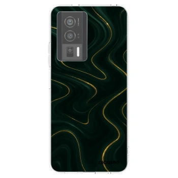 Picasee silikonska prozirna maskica za Xiaomi Poco F5 Pro 5G - Vawes