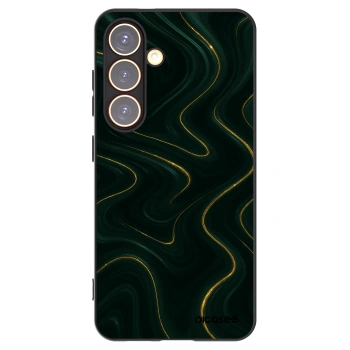 Picasee crna silikonska maskica za Samsung Galaxy S24 S921B 5G - Vawes