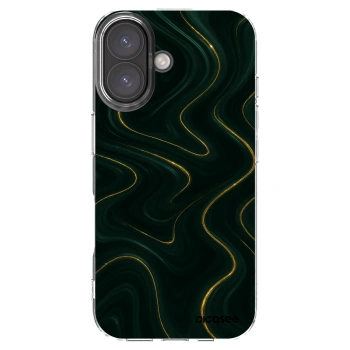Picasee silikonska prozirna maskica za Apple iPhone 16 - Vawes