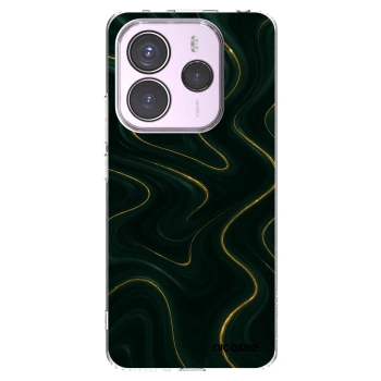 Picasee silikonska prozirna maskica za Xiaomi Redmi Note 14 5G - Vawes