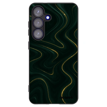 Picasee crna silikonska maskica za Samsung Galaxy S25 5G - Vawes