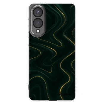 Picasee silikonska prozirna maskica za Samsung Galaxy S25 Edge 5G - Vawes