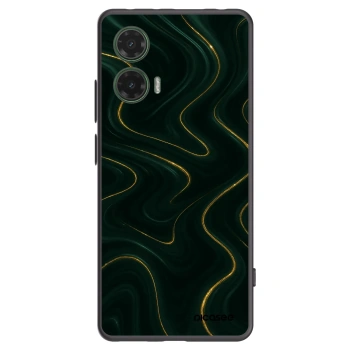 Picasee crna silikonska maskica za Motorola Moto G35 5G - Vawes