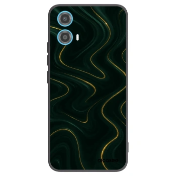 Picasee crna silikonska maskica za Motorola Moto G34 5G - Vawes