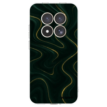 Picasee silikonska prozirna maskica za Xiaomi Redmi Note 15 Pro 4G - Vawes