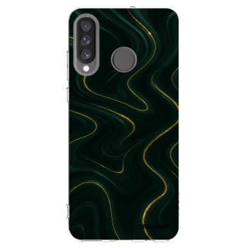 Picasee silikonska prozirna maskica za Huawei P30 Lite - Vawes