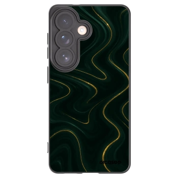 Picasee crna silikonska maskica za Samsung Galaxy S26 - Vawes