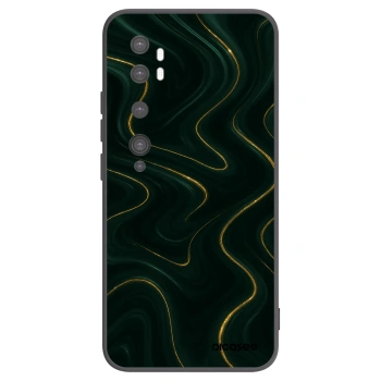 Picasee crna silikonska maskica za Xiaomi Mi Note 10 (Pro) - Vawes