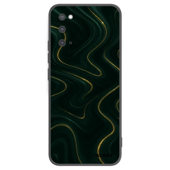 Picasee crna silikonska maskica za Samsung Galaxy S20 G980F - Vawes