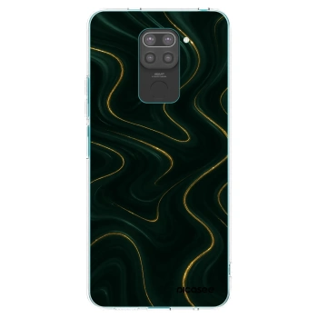 Picasee crna silikonska maskica za Xiaomi Redmi Note 9 - Vawes