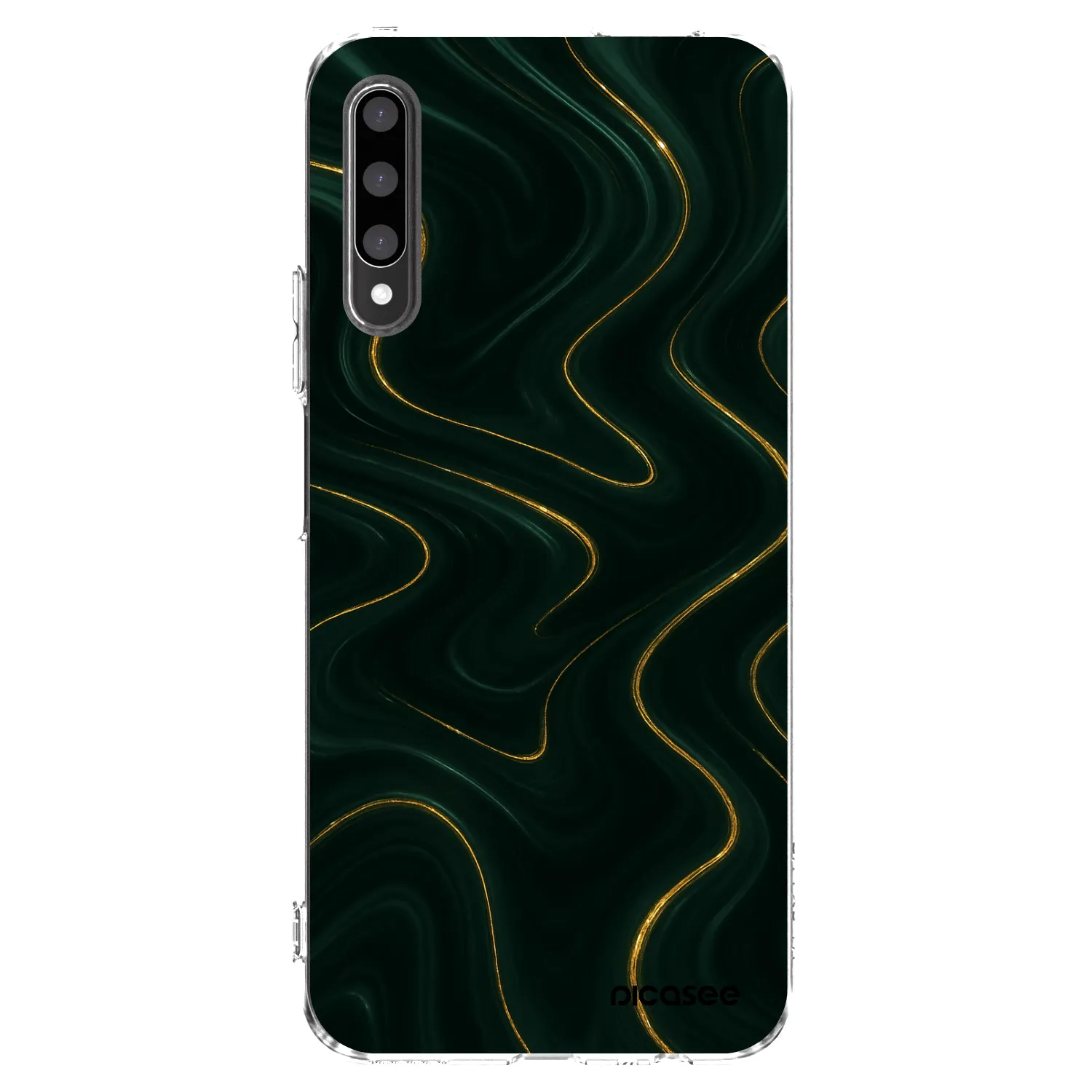 Picasee silikonska prozirna maskica za Honor 9X Pro - Vawes