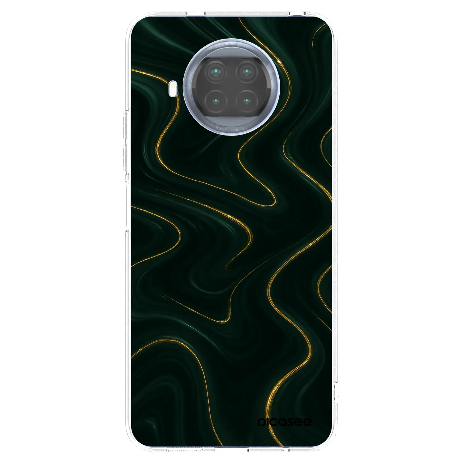 Picasee silikonska prozirna maskica za Xiaomi Mi 10T Lite - Vawes