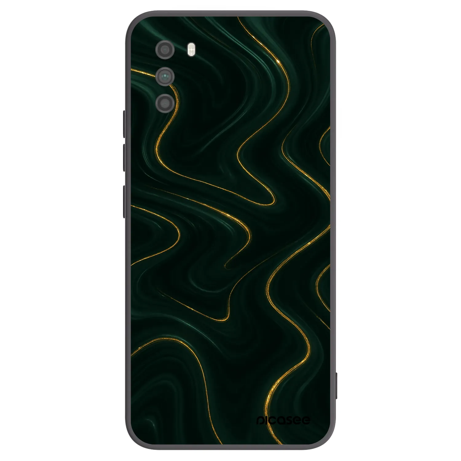 Picasee crna silikonska maskica za Xiaomi Poco M3 - Vawes