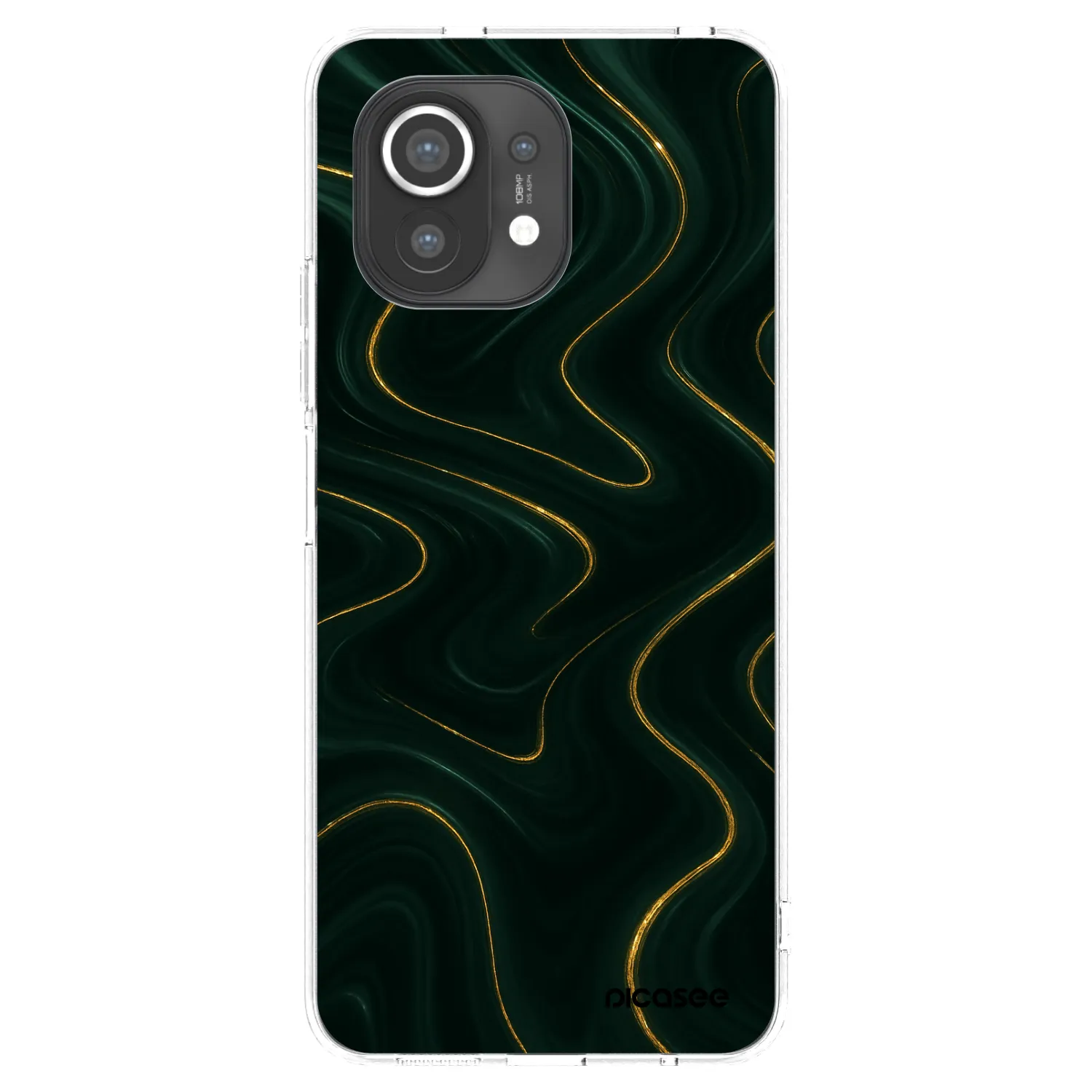 Picasee silikonska prozirna maskica za Xiaomi Mi 11 - Vawes