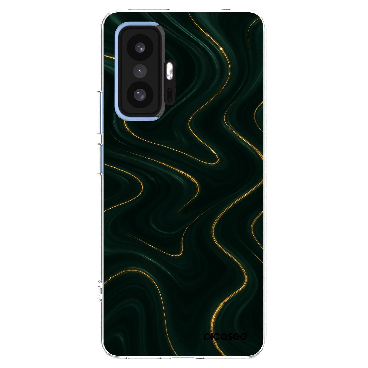 Picasee silikonska prozirna maskica za Xiaomi 11T Pro - Vawes