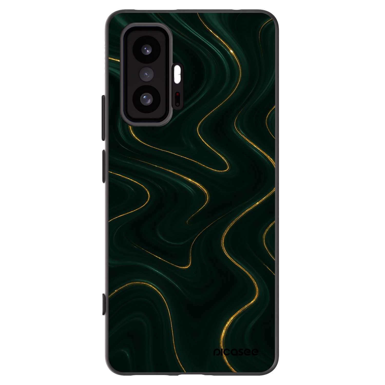 Picasee crna silikonska maskica za Xiaomi 11T Pro - Vawes