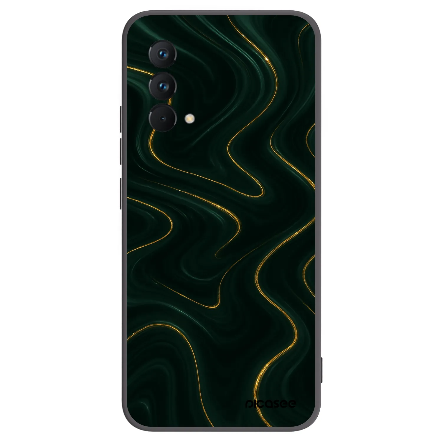 Picasee crna silikonska maskica za Realme GT Master Edition 5G - Vawes