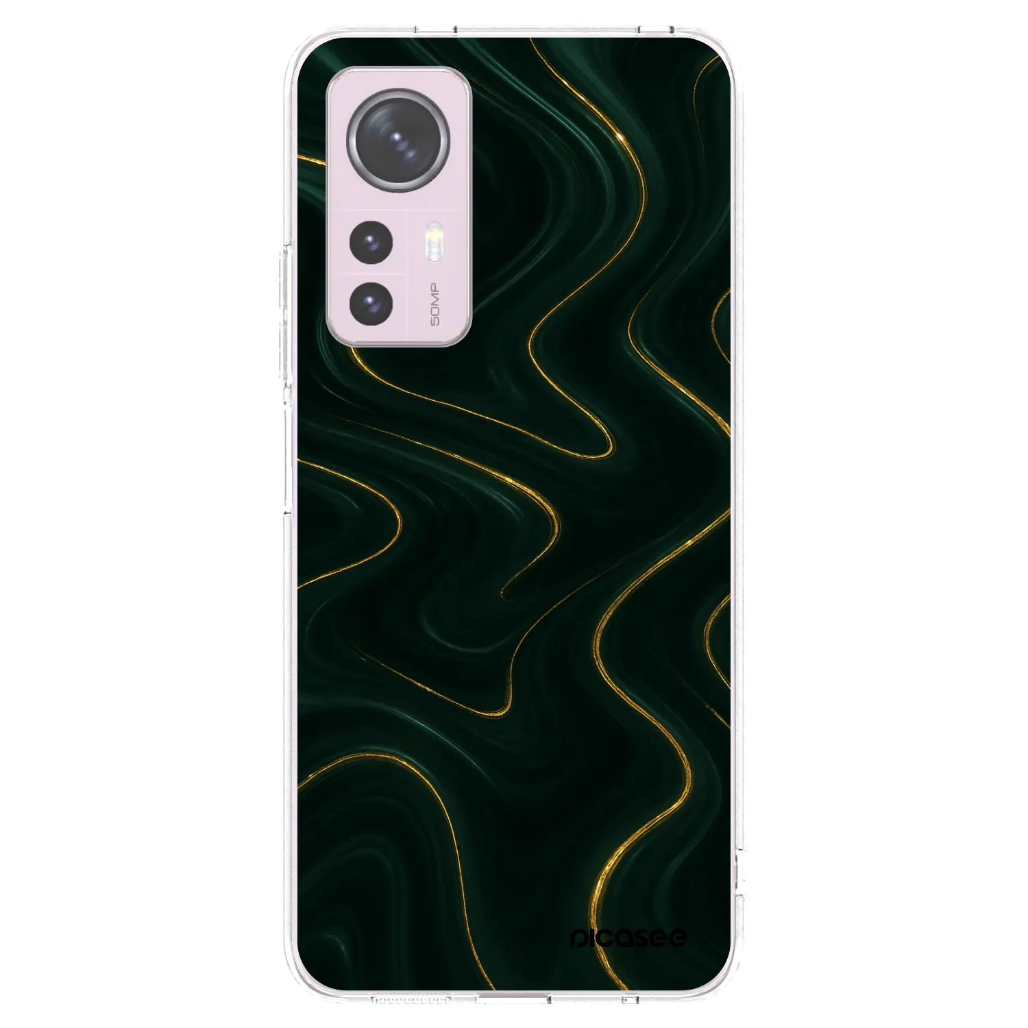 Picasee silikonska prozirna maskica za Xiaomi 12 - Vawes