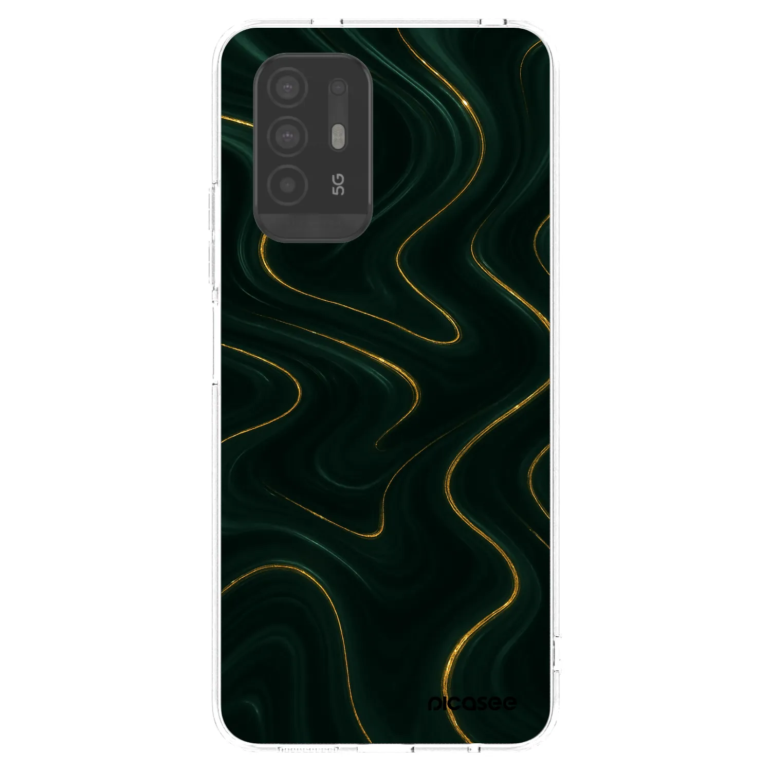 Picasee silikonska prozirna maskica za OPPO A94 5G - Vawes