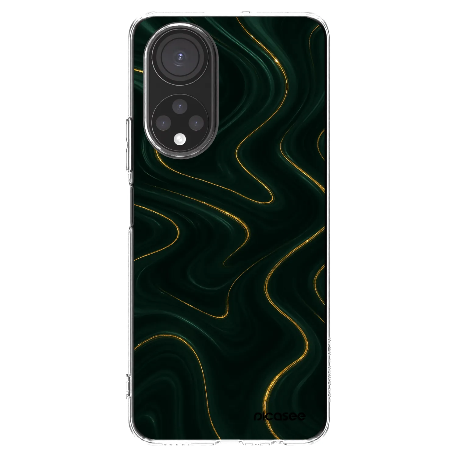 Picasee silikonska prozirna maskica za Honor X7 - Vawes